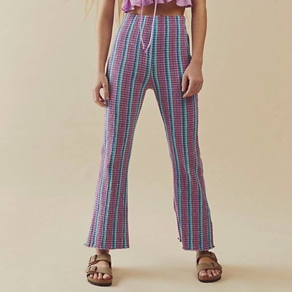 NWOT Free People Fine Line Slim Pants - Picture 1 of 5